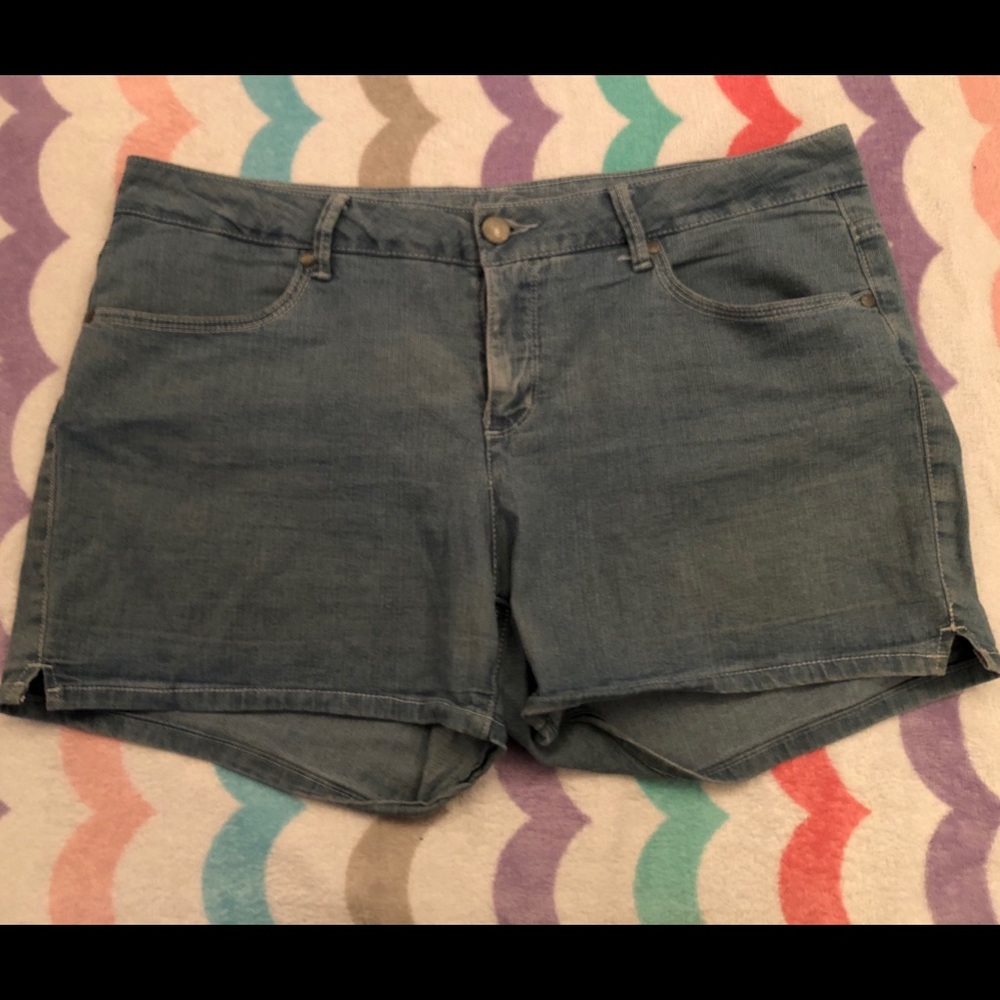 Light blue shorts